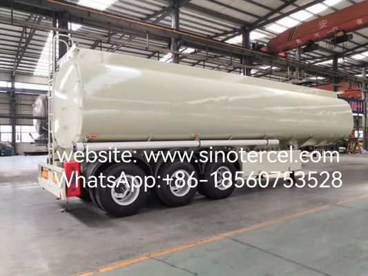 30000L-60000L Lpg Semi Tanker Trailer 3 Axles Customized