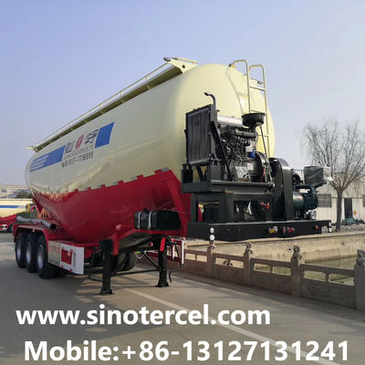 40000 Liter Capacity Fuel Tank Semi Trailer With Pressure Relief Valves And Anti Static Devices