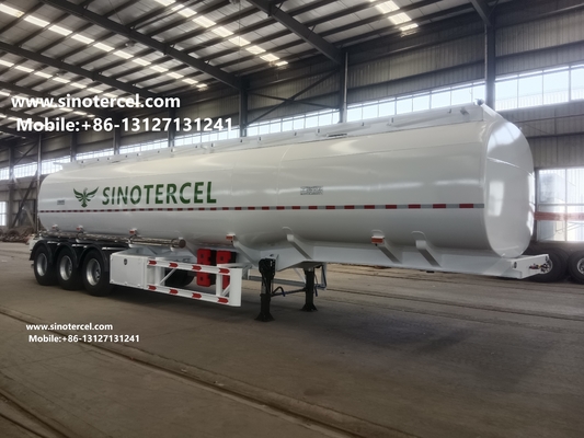35CBM 3 Axle Fuel Tank Semi Trailer with ABS Option