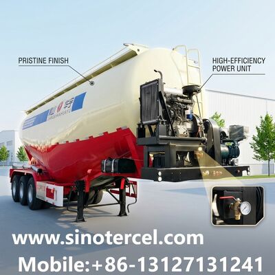 40000 Liter Capacity Fuel Tank Semi Trailer With Pressure Relief Valves And Anti Static Devices
