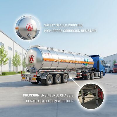 Semi Trailer Fuel Tank 35CBM tank Semi Trailer