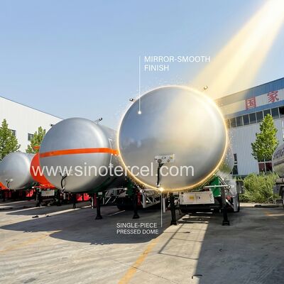 3Axle Fuel Tank Semi Trailer 30CBM-60CBM Water Tanker Semi Trailer