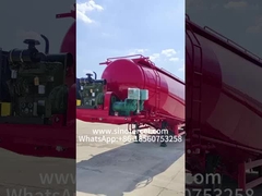 12.00R20 Tyre Cement Bulk Trailer for Heavy-Duty and Transport of 45 100 Tons Payload