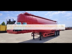 12.00R20 Tyre Cement Bulk Trailer for Heavy-Duty and Transport of 45 100 Tons Payload